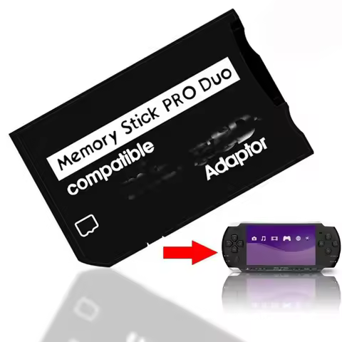 Genuine SDHC TF to Memory Stick MS Pro Duo PSP Adapter for PSP 1000 2000 3000