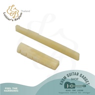🇹🇭 สต็อคไทย 🚀ส่งเร็ว⚡️ ชุดหย่อง นัท และ แซดเดิ้ล (Nut & Saddle) สำหรับกีตาร์อะคูสติก 6 สาย ทำจากกระด
