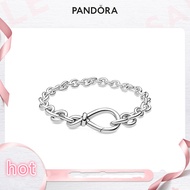 Pandora_ bracelet eternal symbol 598911C00 silver bracelet female niche personality couple bracelet gift