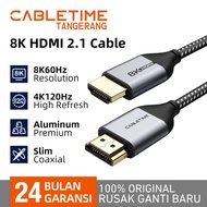 CABLETIME HDMI Cable 8K 2.1 High Speed Quality UHD HDR eARC Premium Quality