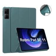 RedmiPad RedmiPadPro RedmiPadSE Luxury Frosted Bottom Tri-fold Bracket Silicone TPU Tablet Case For Redmi Pad Pro SE 10.61 11 12.1 inch Anti-Fingerprints Tablet Screen Protector