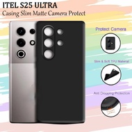 ITEL S25 ULTRA Softcase Black Matte Ultra Slim Casing