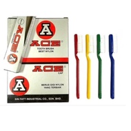 ACE TOOTHBRUSH no.12 / ace tooth brush - NYLON 12 PCS