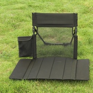 Outdoor camping folding chair beach garden recliner breathable leisure chair, mesh mat lawn chair