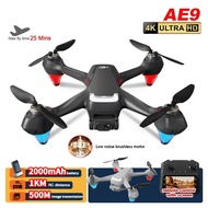 2026 AE9 EVO Drone with 4K HD Camera GPS RTH Screen Remote Brushless Motor FPV Flight Time 25 Mins R
