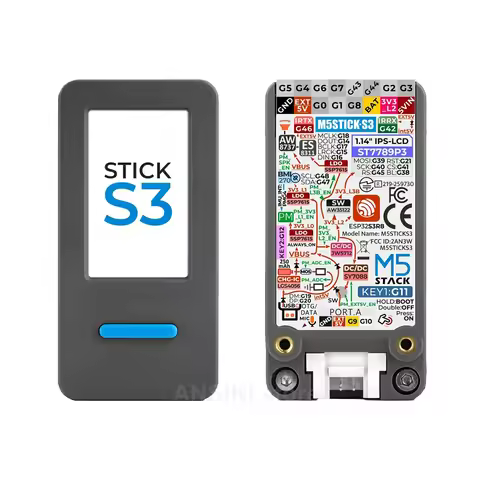 M5Stack M5StickS3 ESP32-S3 IoT Development Kit Portable with Screen for IoT Control Smart Home Appli