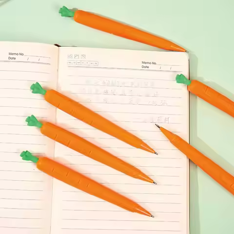 Wholesale 4 Pcs Easter mechanical pencil cute carrot shape student classroom learning stationery sch