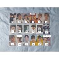 Seventeen mingyu the8 hoshi jeonghan dk seungkwan woozi scoups wonwoo vernon photocard album pc patt