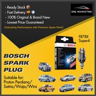 Robert Bosch Spark Plug Bosch FR78X Super 4 - Proton Perdana/Satria/Waja/Wira (4pcs)