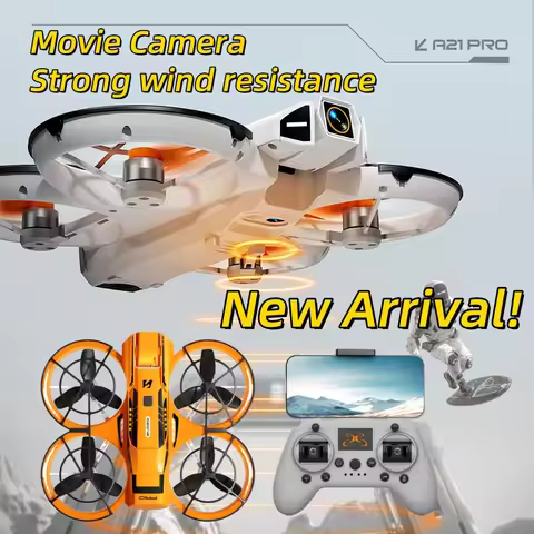 S156 A21 Professional Drone with 8K Camera 5G WiFi FPV 4.5inch Screen Brushless 2025 Strong Wind Res