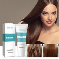 Eelhoe Hair Straight Cream Protein Correcting Silk Treatment Keratin Rebond Straight Hair Straightening Cream For Deep Curly Hair Treatment Replenish Hair Nutrition Straight Fast