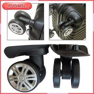 [pugwsl] 2x Repair Luggage Wheels 360 Swivel Luggage Replacement Wheels for Trolleys