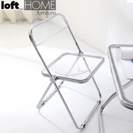 Foldable Study Chair Clear FIKAS