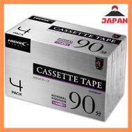 90-Minute Normal Position Cassette Tape - Pack of 4