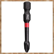 [K U Y G] Impact Bits PH2 50mm-1/4" Hex Shank,  S2 Steel, Perfect for Heavy-Duty Assembly and Constr
