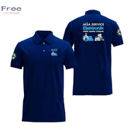 (Y02)Custom Electronic Service Work Polo Shirt