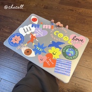 Shesell macbook Case (Matte Surface) M4 2025 A3240 Funny Doodle Air13/Air15 Clear A2681