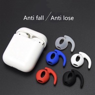 1 Pair Silicone Earphone Tips Earbuds Cover With Hook For AirPods Apple EarPods