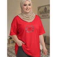 2694 [AIYOU] XL-5XL T shirt Women Plus Size Tshirt Woman Clothing Couple T Shirt Ladies Baju Perempu
