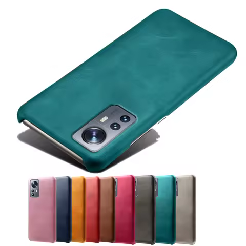 Xiaomi 12X For Xiaomi 12X 12 Pro Funda Luxury Slim Vegan Leather Case On The For Xiomi Mi 12pro 12 X