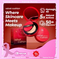 VIVA VELVET CUSHION SPF 50 PA++++ Net Weight 13g - Hymagic 4D, 5x Activesnatural, Halal Indonesian C