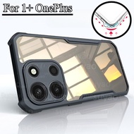 For 1+ OnePlus Nord 6 5G Phone Case Transparent Clear Armor Acrylic Casing Shockproof Camera Lens Pr