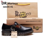 MY 【READY STOCK】Dr.Martens cowhide Women's Oxford leather shoes Casual Low-top Martin boots