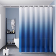 Xinxuan Bathroom shower curtain set with no punching, bathroom waterproof cloth, mold resistant curtain, door curtain, shower partition curtain, shower curtain