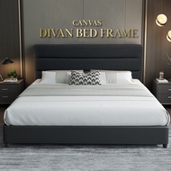 NETHOME  : เตียง เตียงนอน ฐานเตียง+หัวเตียง คุณภาพดี แข็งแรงทนทาน (OLIVE Divan Solid Divan Bed Frame