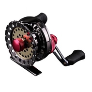 Full Metal Ice Fishing Reel Fly Fishing Reel 2.6:1 Gear Ratio 7+1BB Right/Left Hand EVA Handle Ultra