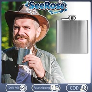 8oz Stainless Steel Flask Portable Whiskey Hip Flask Botol Flask
