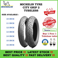 TAYAR SCOOTER MICHELIN CITY GRIP 2 YAMAHA NMAX, NVX,XMAX TUBELESS TYRE