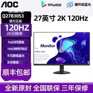 AOC Display 27-Inch 2K HD 24 Office Design Drawing Game Computer IPS LCD Screen Q27B30S3