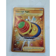 Pokemon telescopic sight gold secret rare item vivid voltage card