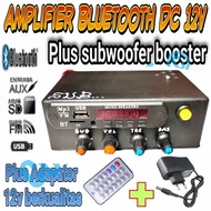 Ampli Mini Amplifier Bluetooth Subwoofer Plus Adaptor