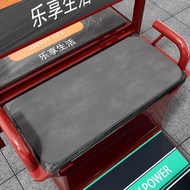 Solid Color Electric Four-Wheel Scooter Seat Cushion Support Printed Pattern Washable Ice Silk Cool 