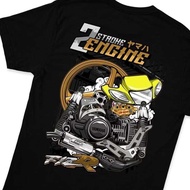 F1zr Engine 2 Stroke Motorcycle T-Shirt - 2 Stroke Shirt - Men's T-Shirt LatestWanita