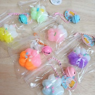 GANTUNGAN GK022 pocket taba squishy paw cat paw keychain