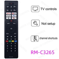 Suitable for JVC TV Remote Control RCA45185 RCA45186 RM-C3604 C3265 C3266
