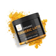 Zealthy Life Turmeric Latte USDA CERTIFIED ORGANIC GOLDEN MILK POWDER WITH CEYLON CINNAMON-Non-GMO, 