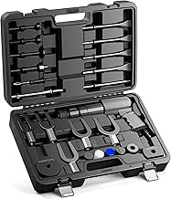 Multifunctional Pneumatic Hammer Set with 25PCS Tool, Shovel Heads, Ball Joint Separator Set, Smooth