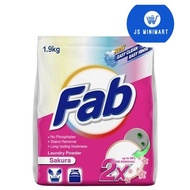 Fab Laundry Powder Detergent Sakura 1.9kg