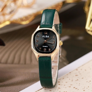 Jam Tangan Wanita Kuarsa Analoq Arloji Sederhana Polos Kasual Persegi Kecil Fashion Korea Style