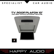 ENIGMA TV ROOF PLAFON PNP OEM 10" MOBIL TOYOTA ALPHARD VELLFIRE -Megavia Store
