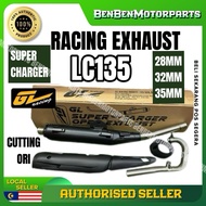 GL RACING YAMAHA LC135(V1-V7) SUPER CHARGER OPEN EXHAUST PIPE (28-32mm)/(32-35mm)/(35-38mm)