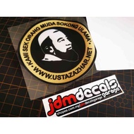 UAI Ustaz Azhar Idrus Car Windscreen Roadtax Decal Sticker