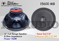 premium Speaker Black Spider 15600 MB 15 Inch Komponen BlackSpider