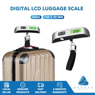 Digital LCD Luggage Scale 50kg - Portable Electronic Travel Essentials