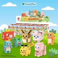 Pokemon Quest Collection Toy Blind Box Building Blocks Lego Pokemon Asia Qman FamilyMart 正版宝可梦大探险收集盲