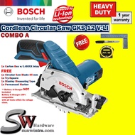 COMBO Bosch GKS12V Cordless Circular Saw, **SOLO or Battery & Charger GKS 12V